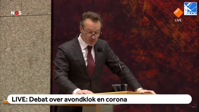 Van Haga over de absurde avondklok en andere maatregelen