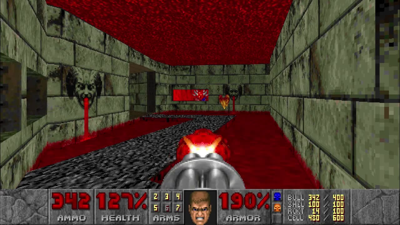 Doom (1993) - Inferno - House of Pain (level 4)