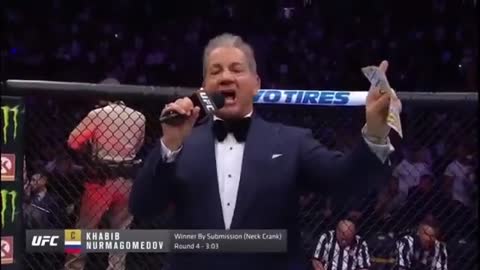 "The Notorious" Conor McGregor vs Khabib "The Eagle" Nurmagomedov - Full Fight
