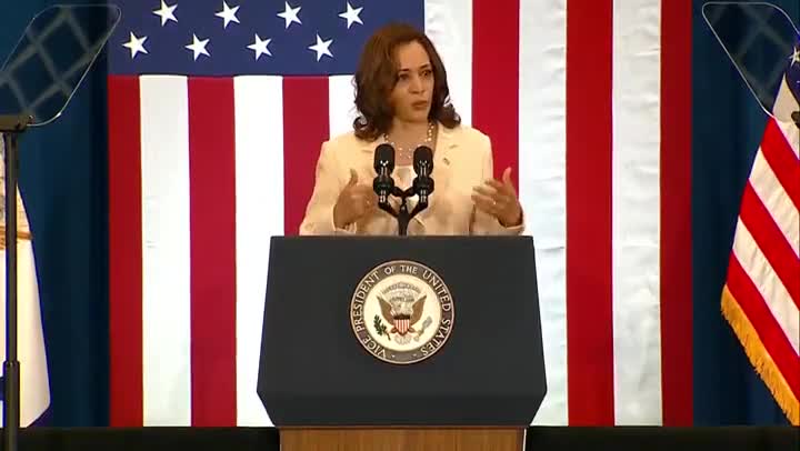 Kamala Harris has more "Word Salad" on tackling "climate change":