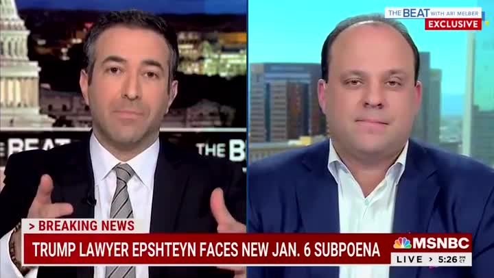 Boris Epshteyn on MSNBC (Ari) - Trump won 2020 election