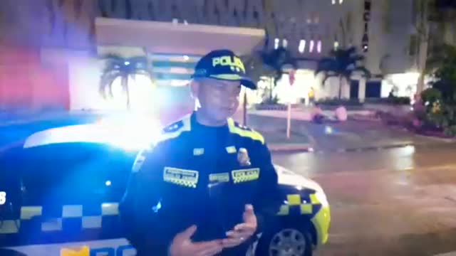 Habla comandante de la Policía de Cartagena