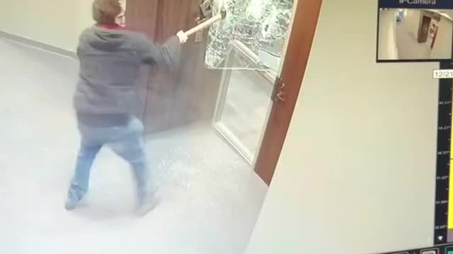 TERRIFYING Video Shows Man Attack A Republican Senator's Office In North Dakota