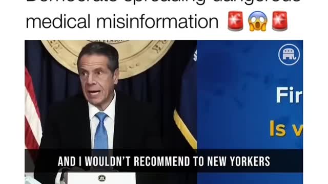 Democrats spreading Medical Misinformation