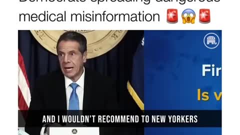 Democrats spreading Medical Misinformation