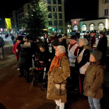 Nationalhymne - Mahnwache Nr. 249 in Schwäbisch Gmünd am 26.11.2024