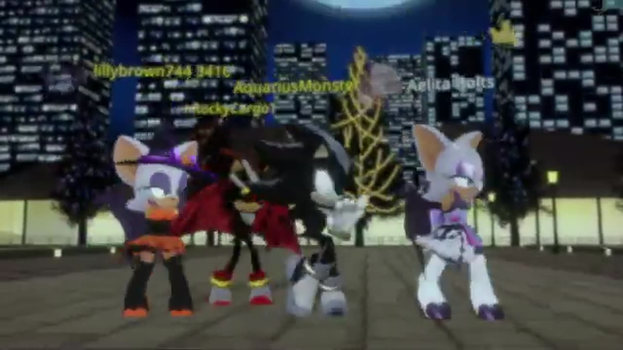 Mephiles, 2Rouges & Super Demonic Shadow.EXE MMD 7