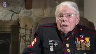 100-Year-Old Veteran Breaks Down in Tears Because of What America Has Become