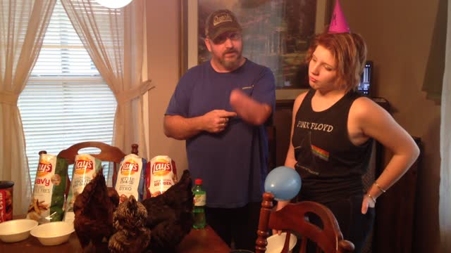 Chickens Float Party