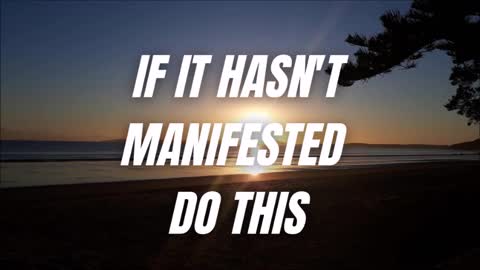 Abraham Hicks - If It Hasn't Manifested DO THIS!