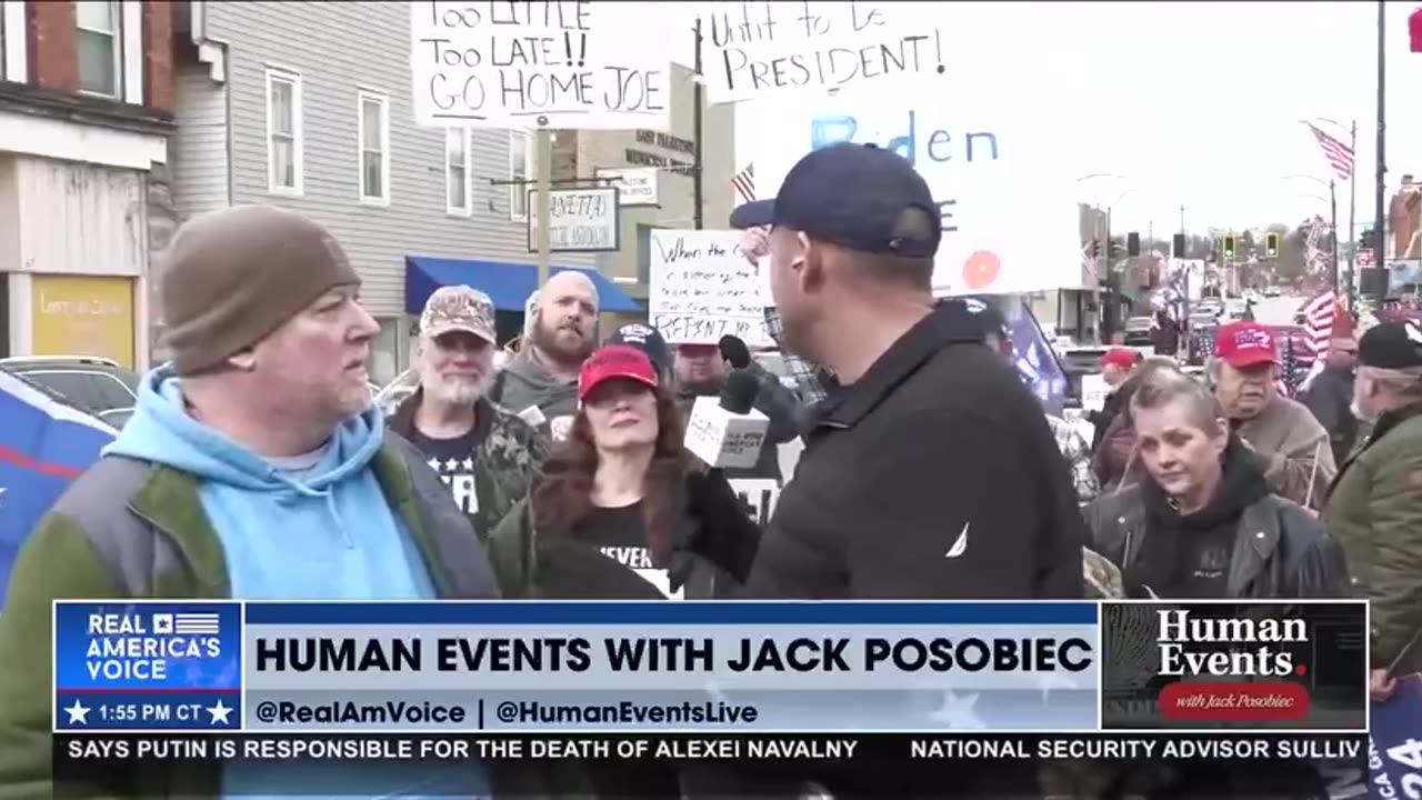 @BenBergquam is on the ground with East Palestine, Ohio residents that are saying