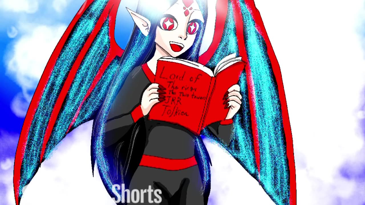 Oc speedpaint reading a book