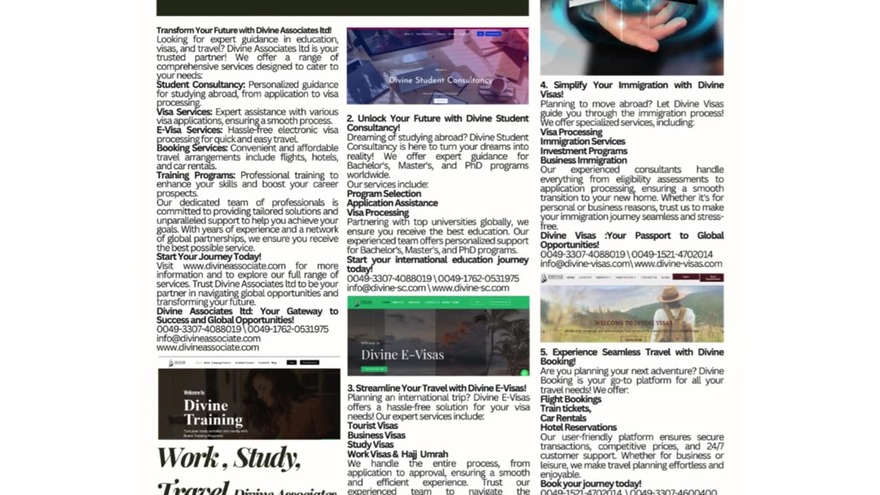 Divine Associates Ltd