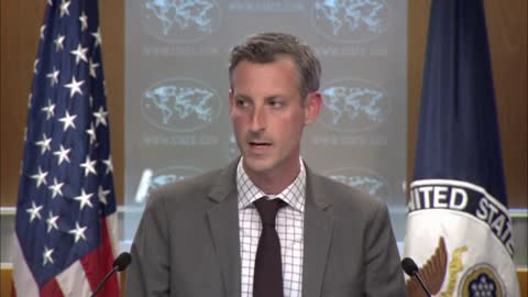 State Dept Spokesman Ned Price holds briefing.