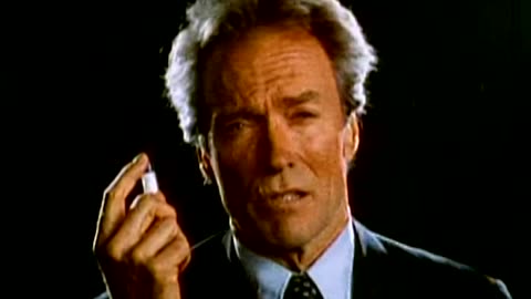 1986 - Clint Eastwood Anti-Crack Public Service Announcement