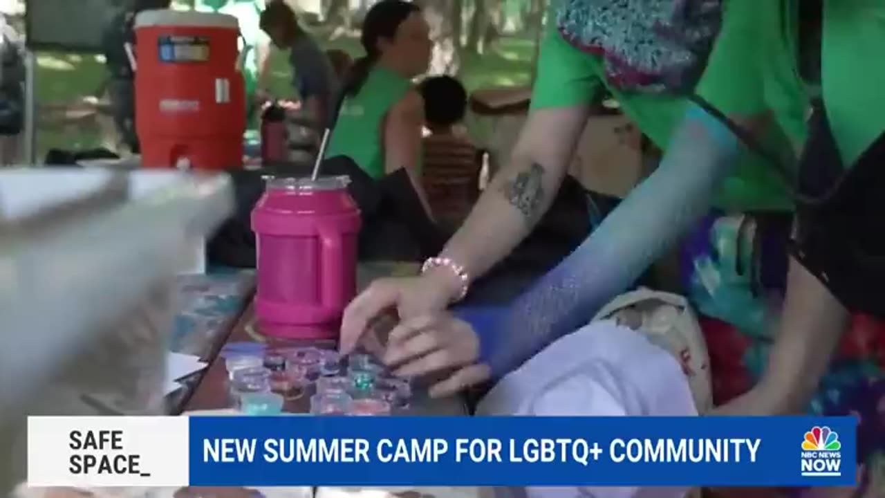 NBC NEWS HAS A SLOBBER FEST OVER SUMMER CAMP FOR GAY KIDS WHERE OBVIOUSLY NO GROOMING WILL BE HAPPENING?