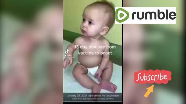 Vaccinated baby day 1 thru 13
