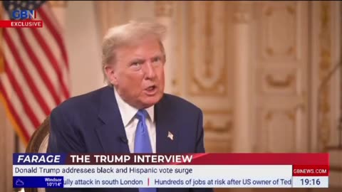 Trump: "Hispanics are very entrepreneurial people. They like me, I like them."