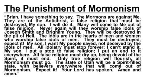 The Punishment of Mormonism