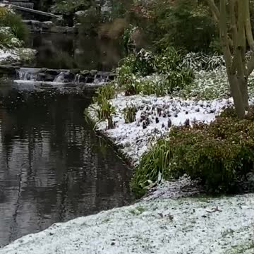 Snowing in London today 2021 natural