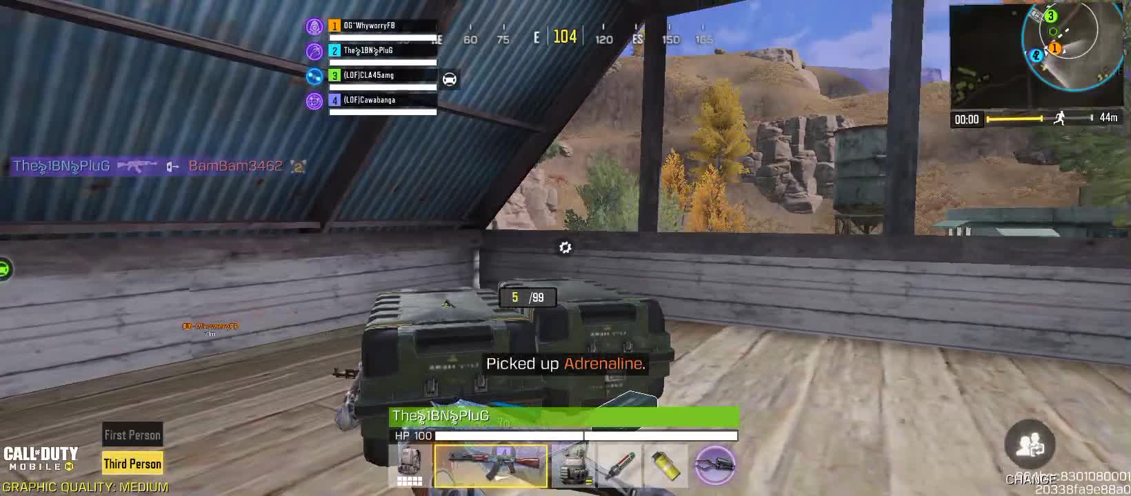 Call of duty mobile battle field