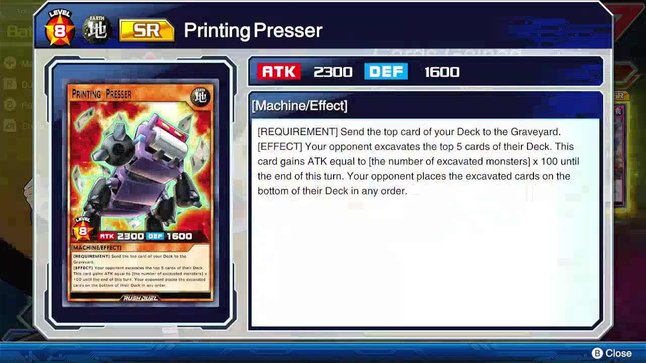 Dueling Mary & Printing Presser | Yu-Gi-Oh! Rush Duel: Dawn of the Battle Royale!!