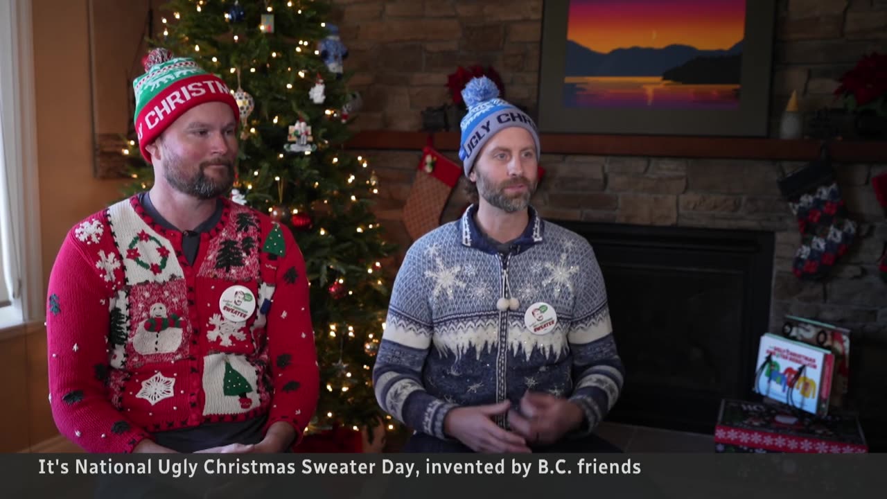 The Canadians who helped make ugly Christmas sweaters a thing