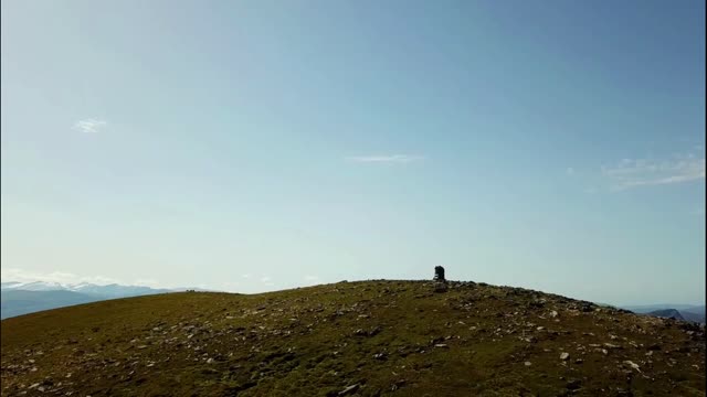 Astonishing footage of Drone capturing beautiful view from Mountains