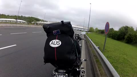 On the road to Normandy