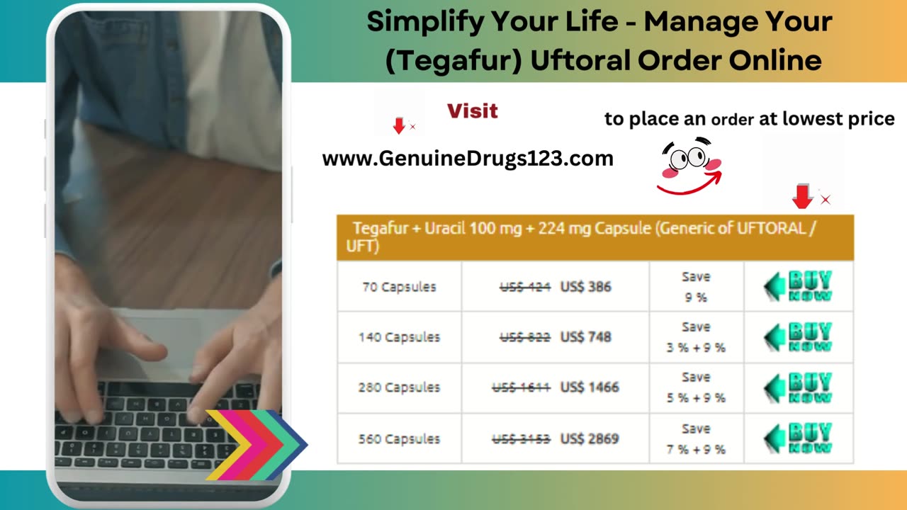 Simplify Your Life - Manage Your (Tegafur) Uftoral Order Online