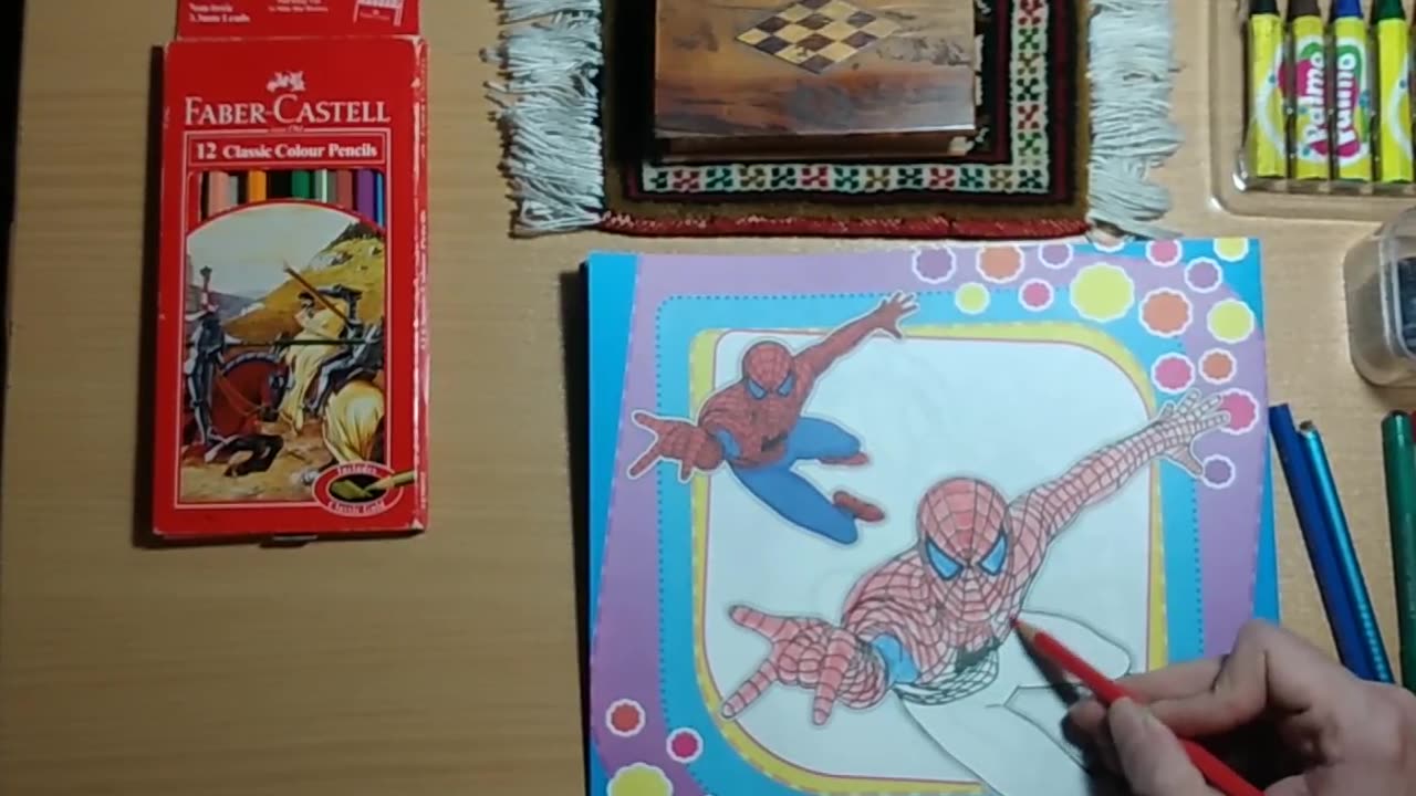 How to Painting Spider man | Painting With Sina