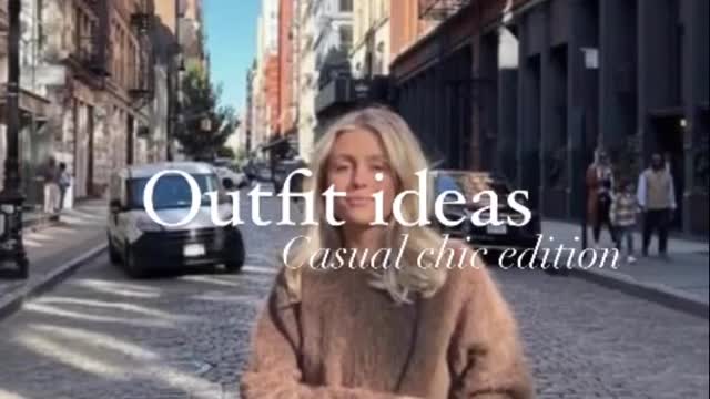 How to dress casual & effortless_ everyday street-style outfits, simple, chic, fall, winter, ootd