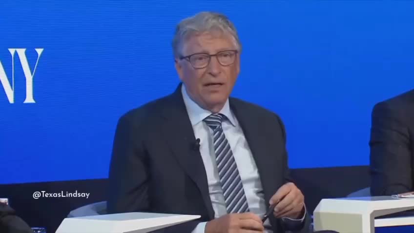“Highlight” of Bill Gates at the World Economic Forum … WAIT FOR IT!