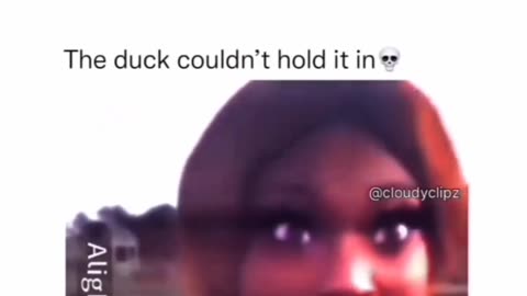 Duck is laughing back side 🤣🤣😅😅🤣😅