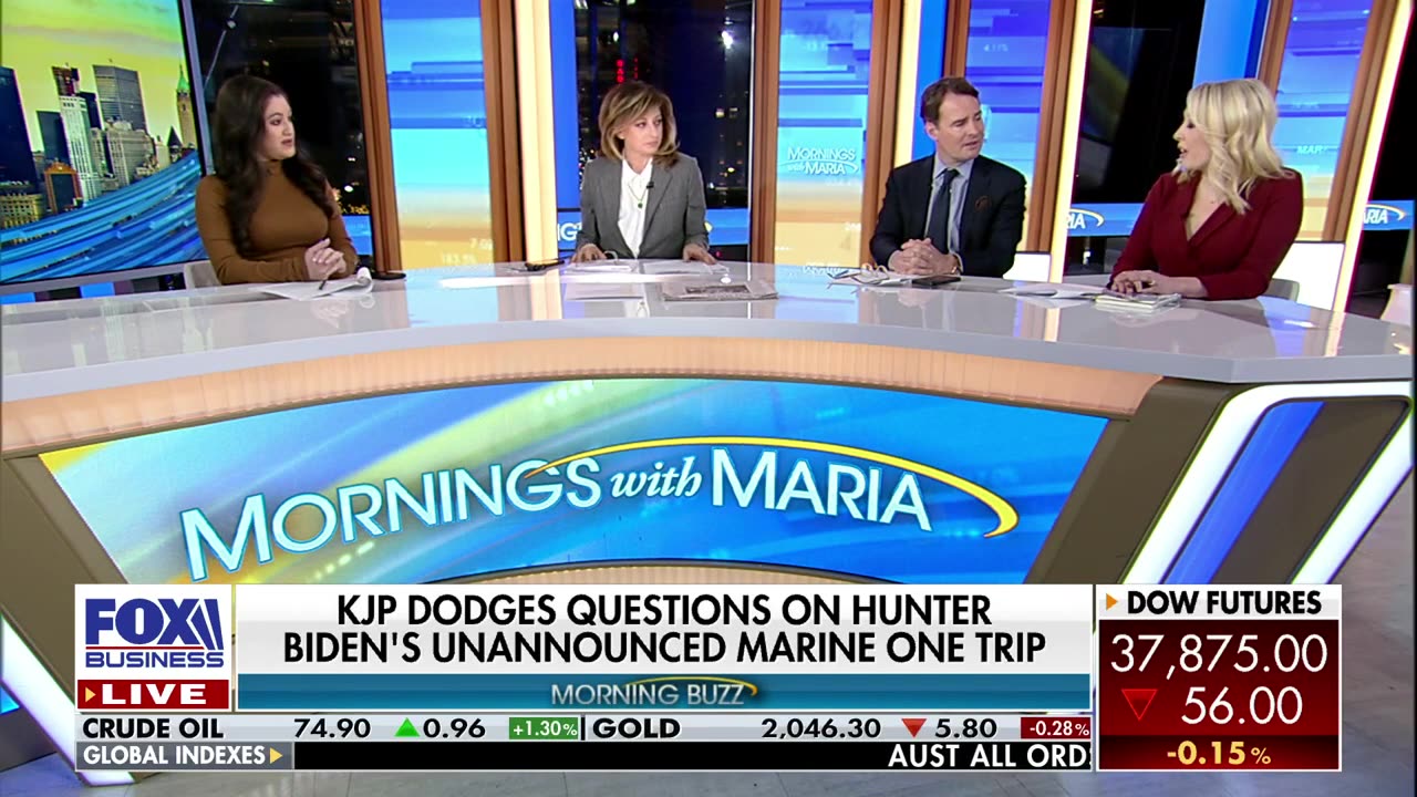 'WHAT ARE THEY HIDING?': Maria Bartiromo raises questions on Hunter Biden's Marine One trip