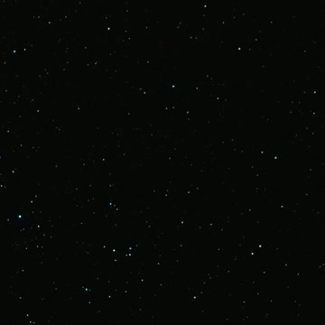 View of the night sky filled with stars