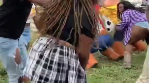 Twerking In The Yard