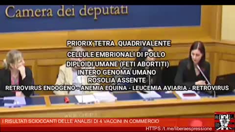 ANALISI SCIOCCANTI DI 4 VACCINI