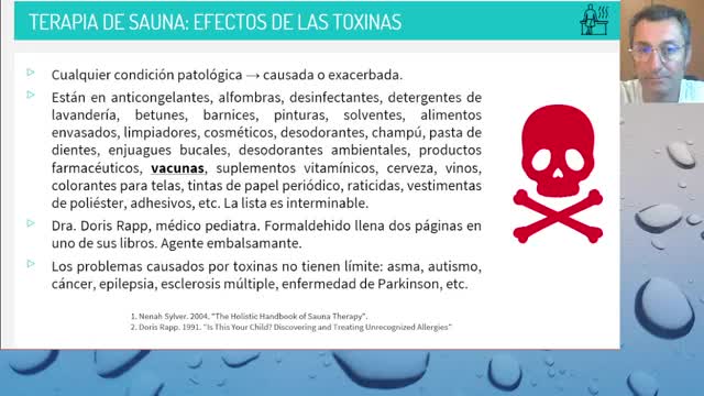 3° charla sobre la Historia de la Terapia de Sauna para la Detoxificación