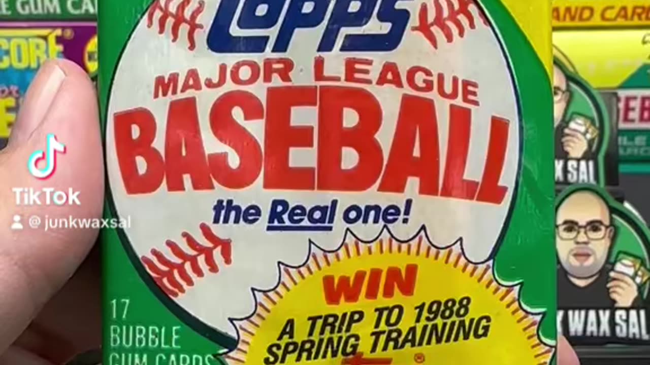 1987 Topps Baseball Pack