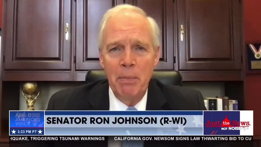 Sen. Ron Johnson on the Deep State: "I always felt sorry for President Trump."