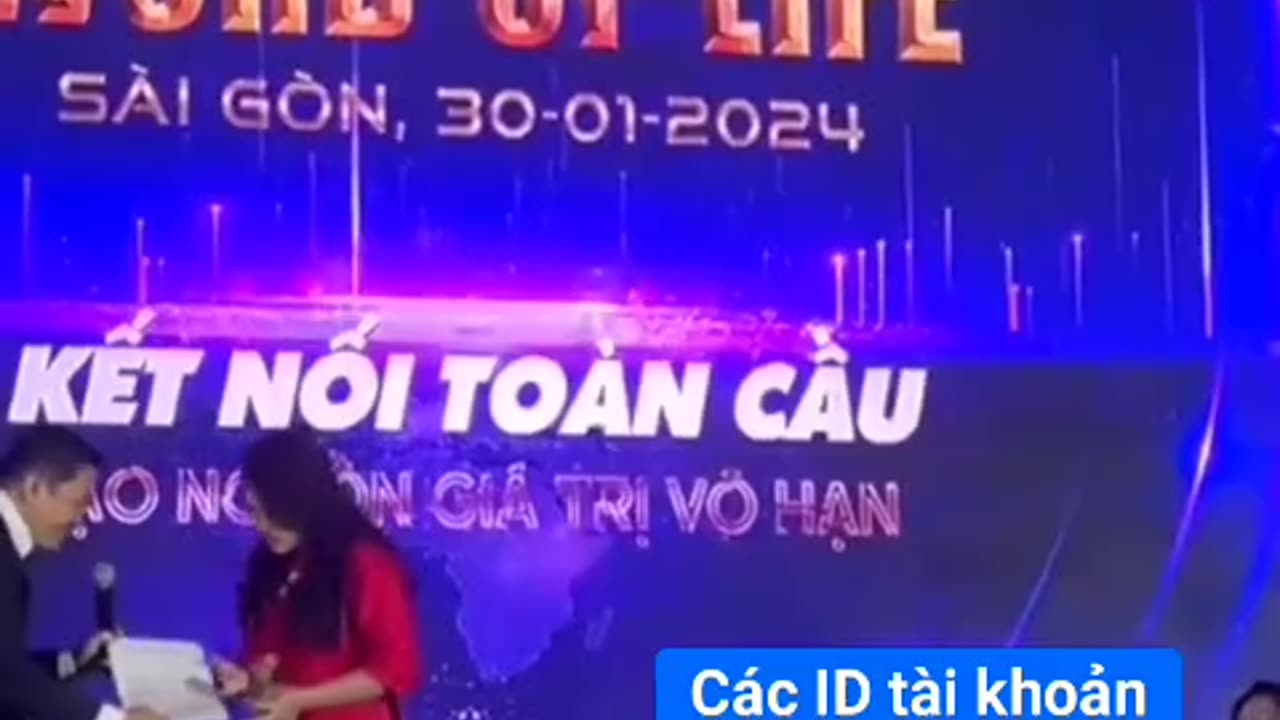 ID tài khoản được quyền KẾ THỪA [ Word of Life account ID has the right to INHERIT ]