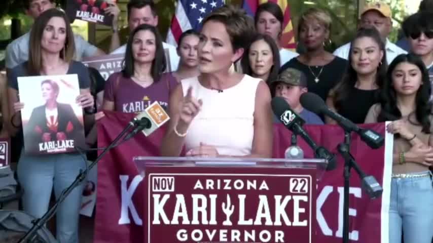 Kari Lake DESTROYS hypocrite reporter in 60 seconds flat!