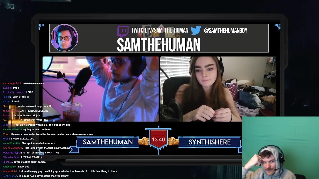 TRANSGENDER EATS BUGS - Nick Fuentes Reacts