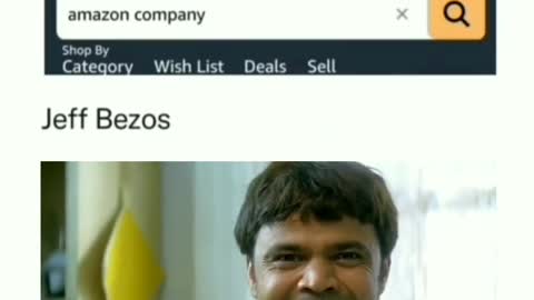 My friend shopping in amazon