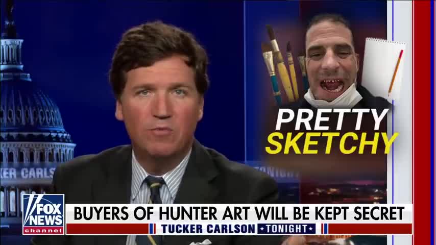 Tucker- Hunter Biden's art sales seem 'flagrantly corrupt'