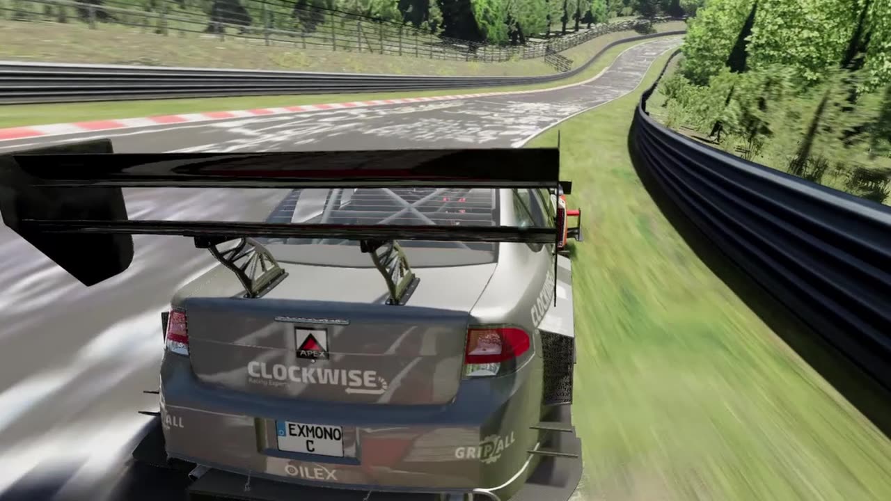 Monster of Downforce vs Nordschleife | BeamNG.Drive