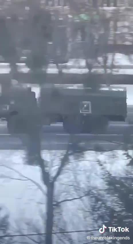 Russian Vehicles on the move