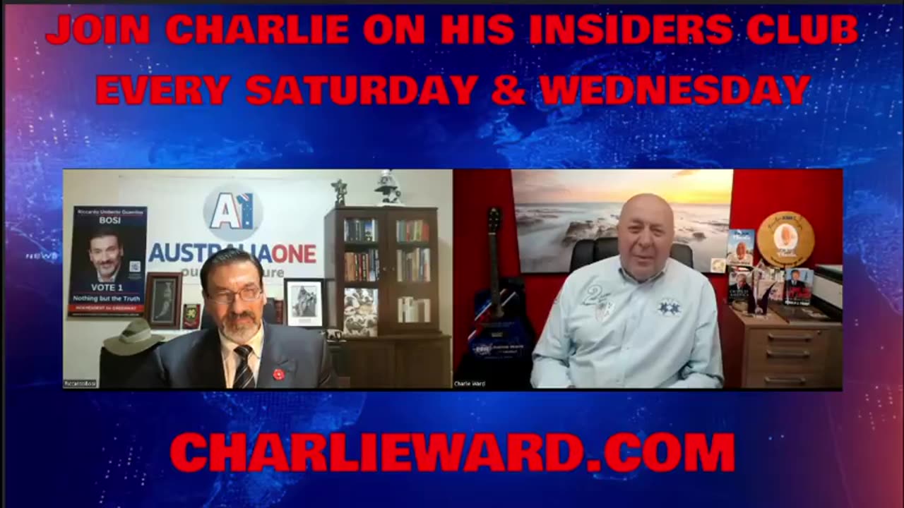 THE WORLD WIDE FIGHT ACROSS THE GLOBE WITH RICCARDO BOSI & CHARLIE WARD