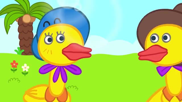 Five Little Ducks Nursery Rhymes Songs For Kids